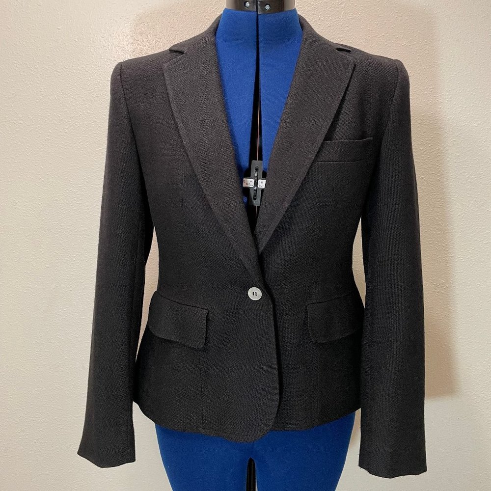 VINTAGE Evan-Picone Neiman Marcus Black Jacket - Size 10